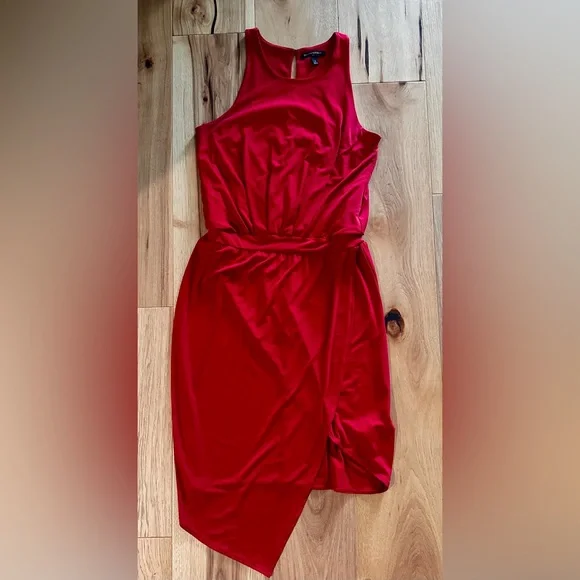 Banana Republic Red Strapless Cocktail Dress - Picture 2 of 15